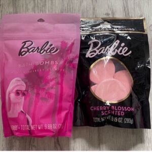 New Pink BARBIE Bath Bombs bundle